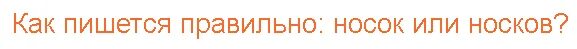 Без носков или без носок. Как пишется носок. Чулок носков как правильно. Носок или носков. Носков или носок как правильно.
