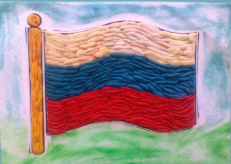 Рисунок на тему российский флаг. Пластилинография флаг россии в старшей группе. Лепка российский флаг в подготовительной группе. Лепка российский флаг в старшей группе. Лепка флаг.