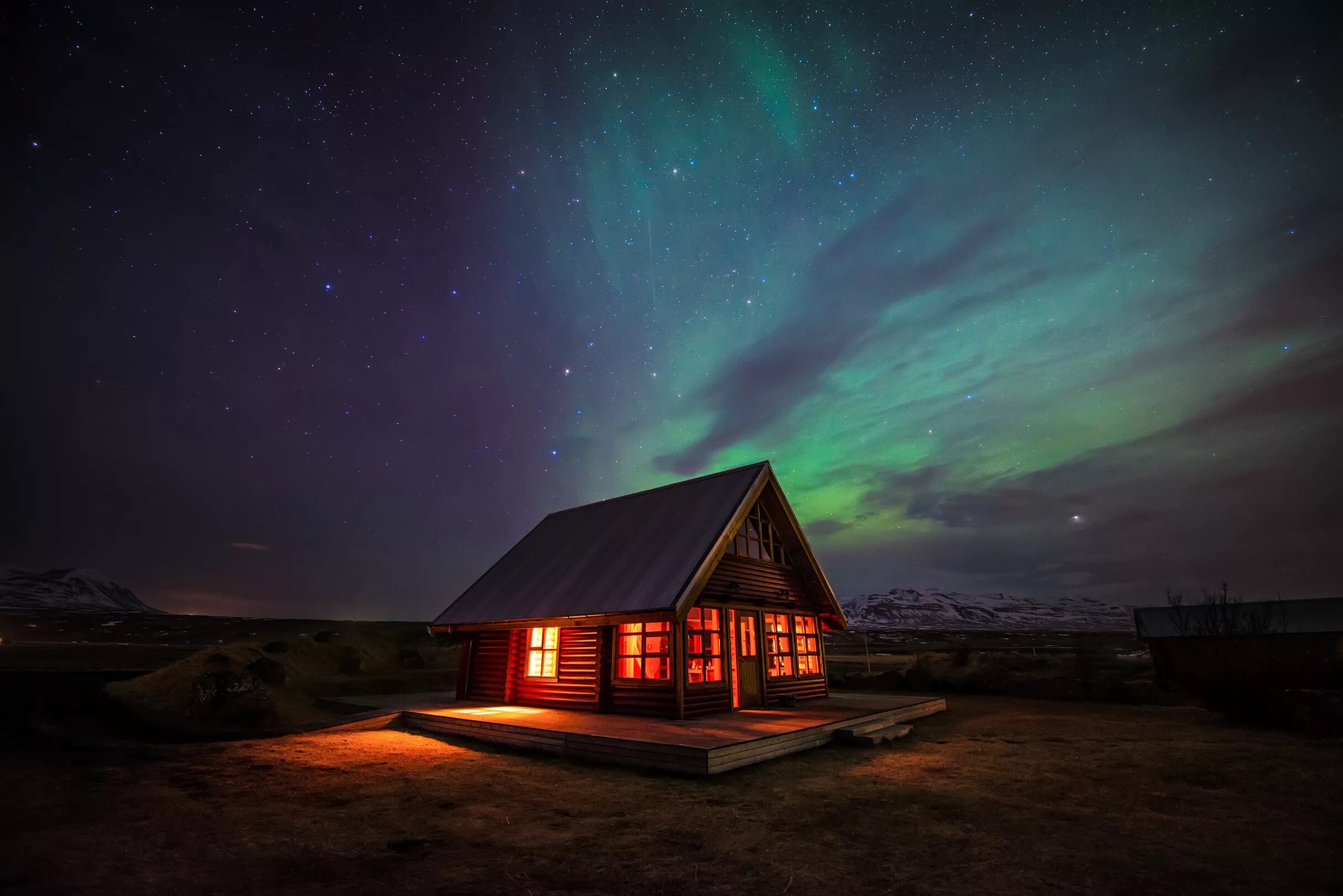 Aurora Cabin (Северное сияние). Норвегия Северное сияние домики. Дом ночью. Звездное небо домой