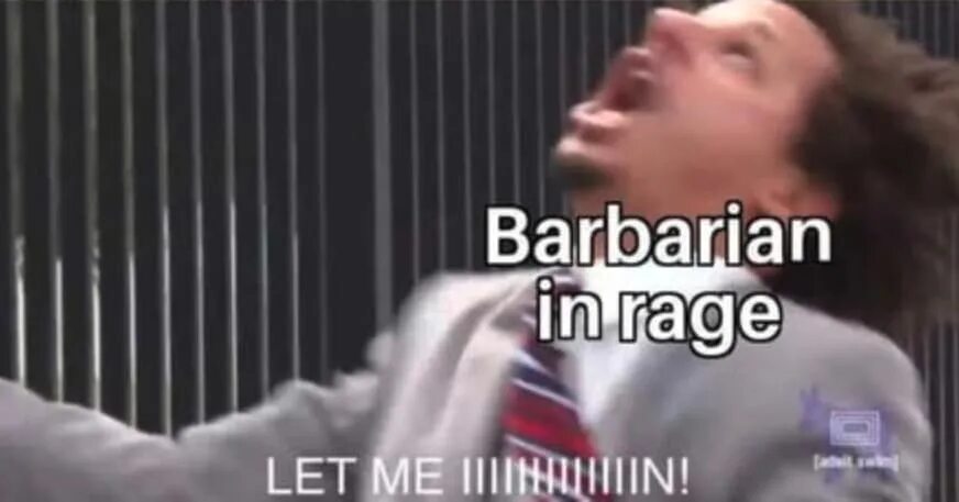 Впусти меня (Letme in meme) - мем с Эриком Андре возле забора