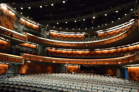 The theater center