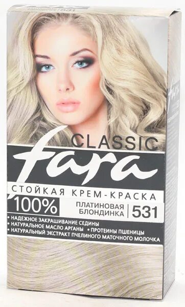 Фара платина. Фара 531 платиновая блондинка. Краска для волос "fara" Classic Скандинавская блондинка 530 531. Краска для волос fara палитра блонд. Краска фара 531 платиновая блондинка.