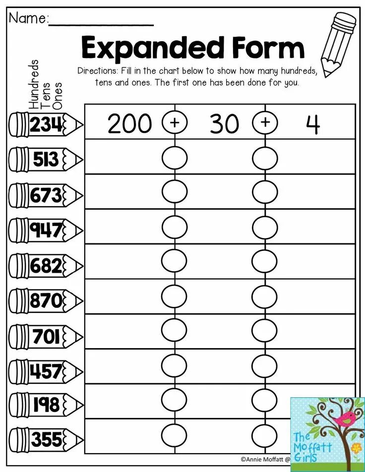Fill in one or ones