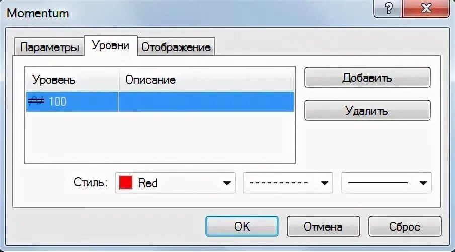 Настройка уровня. Настройка уровня символ.