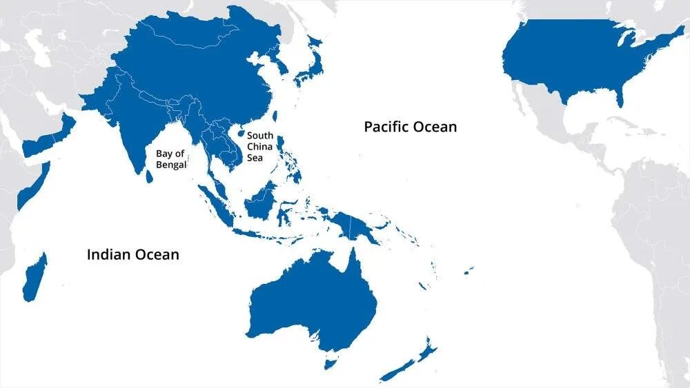 Индо-тихоокеанский регион на карте. Western pacific region. Индо-тихоокеанская стратегия сша. Индо-тихоокеанский регион на карте. Индо-тихоокеанская область.