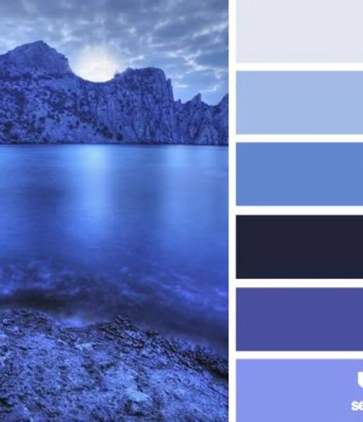 Палитра цветов. Голубой океан. Синяя палитра. Остров ваадху, мальдивы. Темно синий палитра.