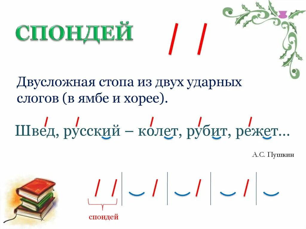 Стопы в стихотворении. Пиррихий и спондей. Схема стихотворного размера Ямб. Ямб стихотворный размер. Стихотворный размер Ямб примеры.