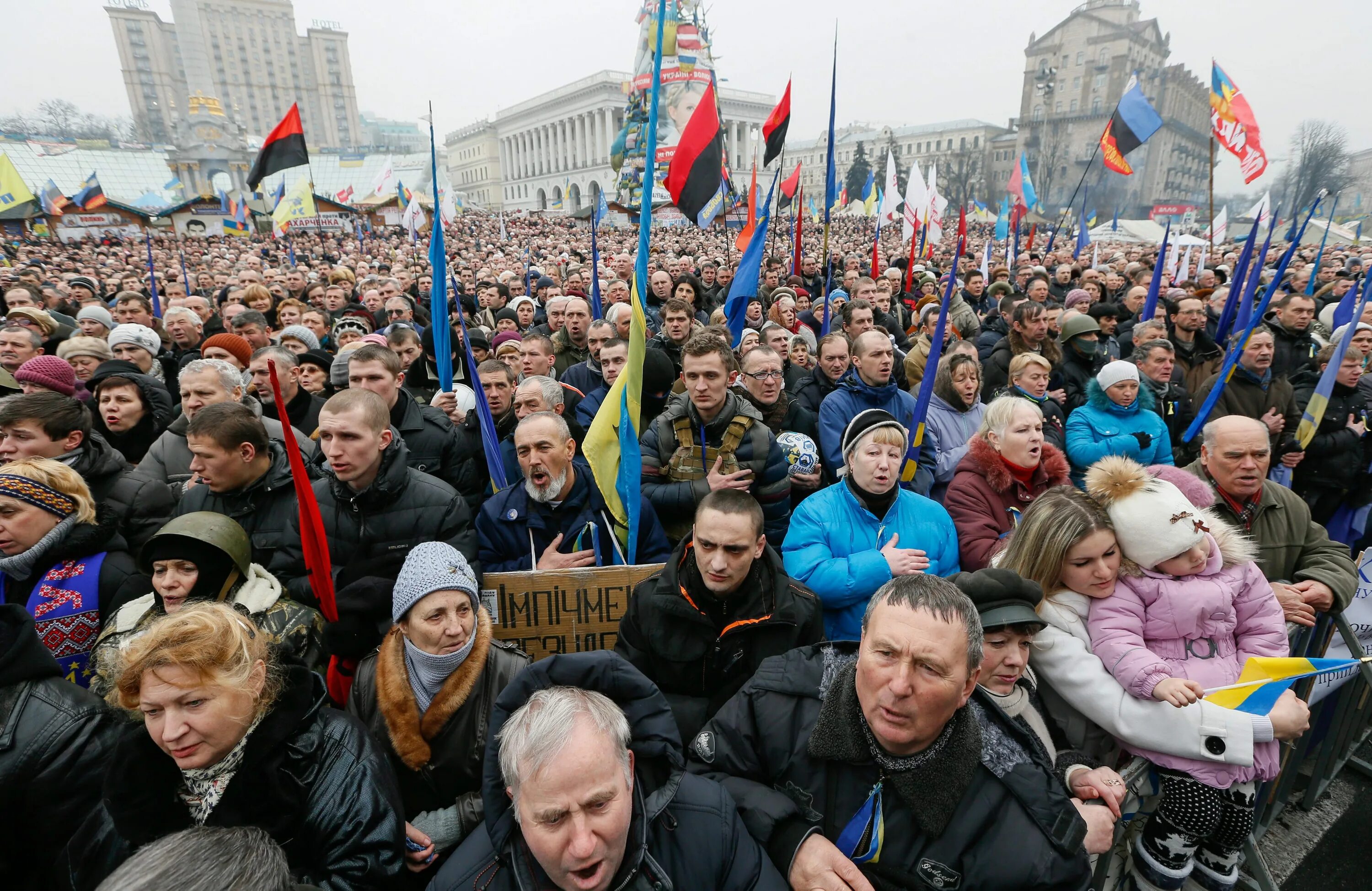 Евромайдан и Антимайдан кратко. Противники Евромайдана. Майдан кто был президентом