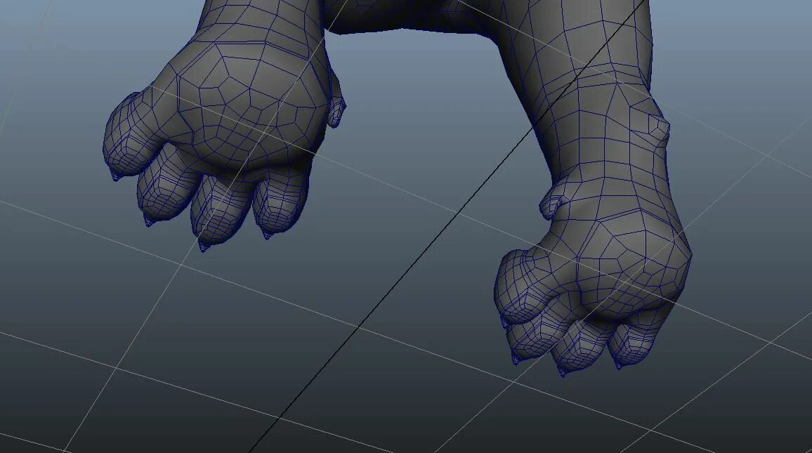 Лап д. Топология 3д. лапка 3d модель. лапы 3д модель. кошачья лапка 3д модель.