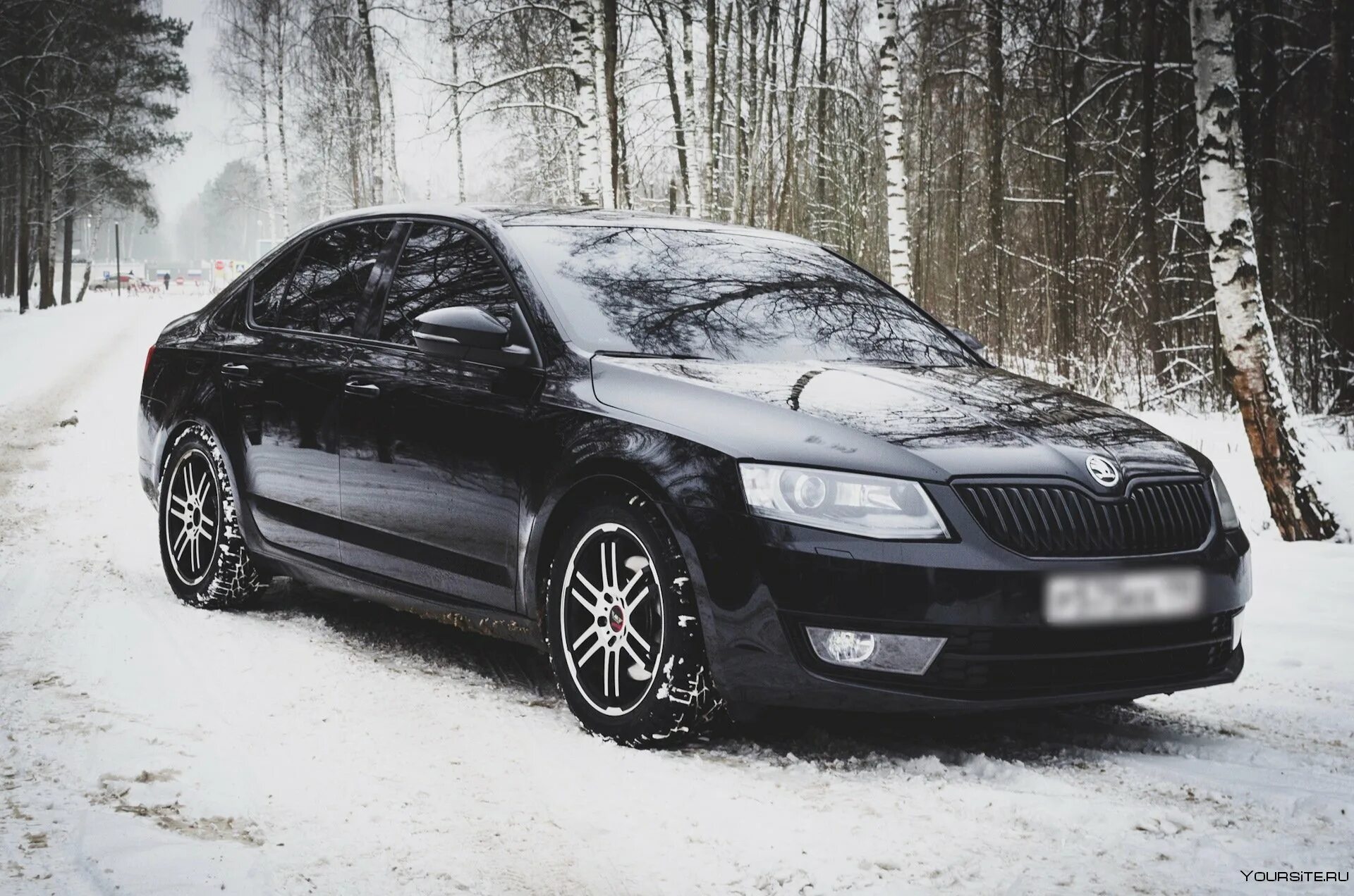 Skoda octavia a7 black. Skoda Octavia черная. Škoda Octavia черная.