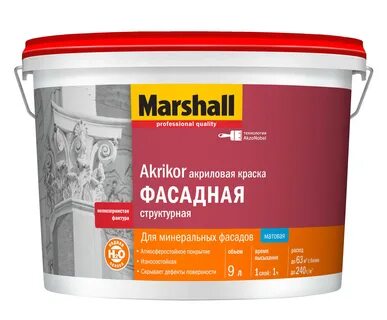 Маршал фасадная силикон акриловая