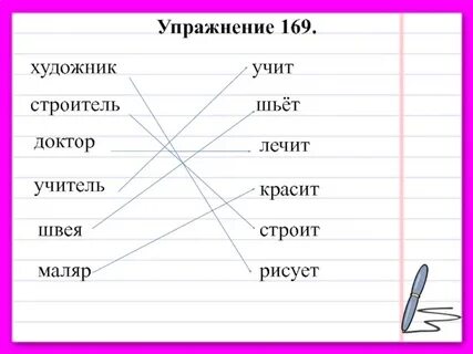 Лишние пары слов