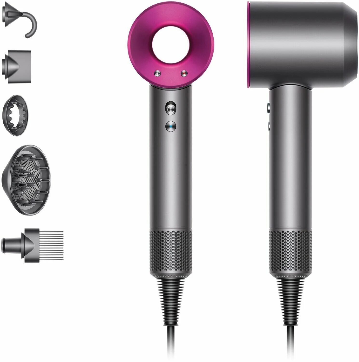 Дайсон supersonic. Фен Dyson Supersonic hd03. Фен Dyson Supersonic hd03 Nickel/Fuchsia. Dyson hd03 Supersonic (фуксия). Фен Дайсон 08.