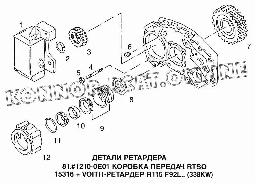 Ошибка ретардера. Фланец выходного вала ретардер voth133. ретардер voith 133 схема. ретардер 133 схема. сальник ретардера voith r115.