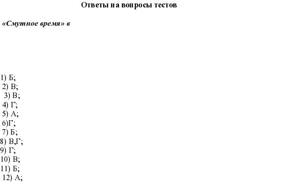 Тесты по информатике 6 класс с ответами. Тесты по информатике 6 класс с ответами