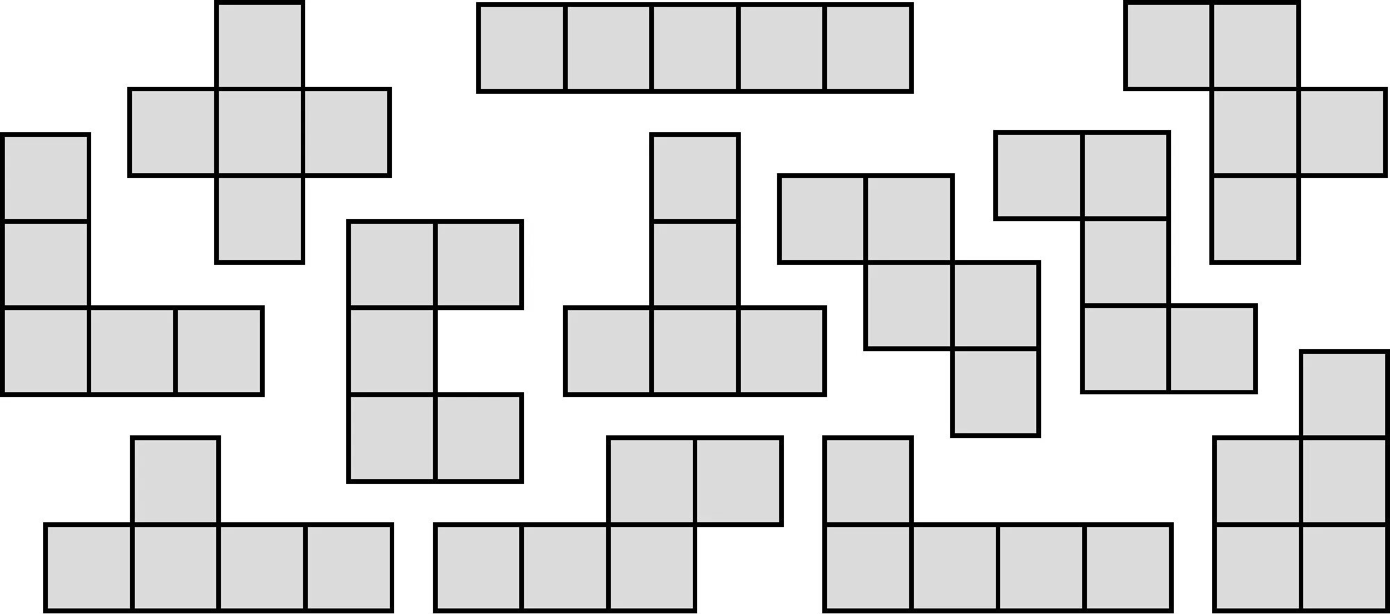 Фигура из 5 клеток. Пентамино прямоугольник 6 на 10. Фигуры пентамино из 5 квадратов. Пентамино Тетрис. Пентамино 4 на 5.