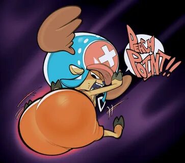 submarine screw, tony tony chopper, one piece, antlers, ass, big ass, big b...
