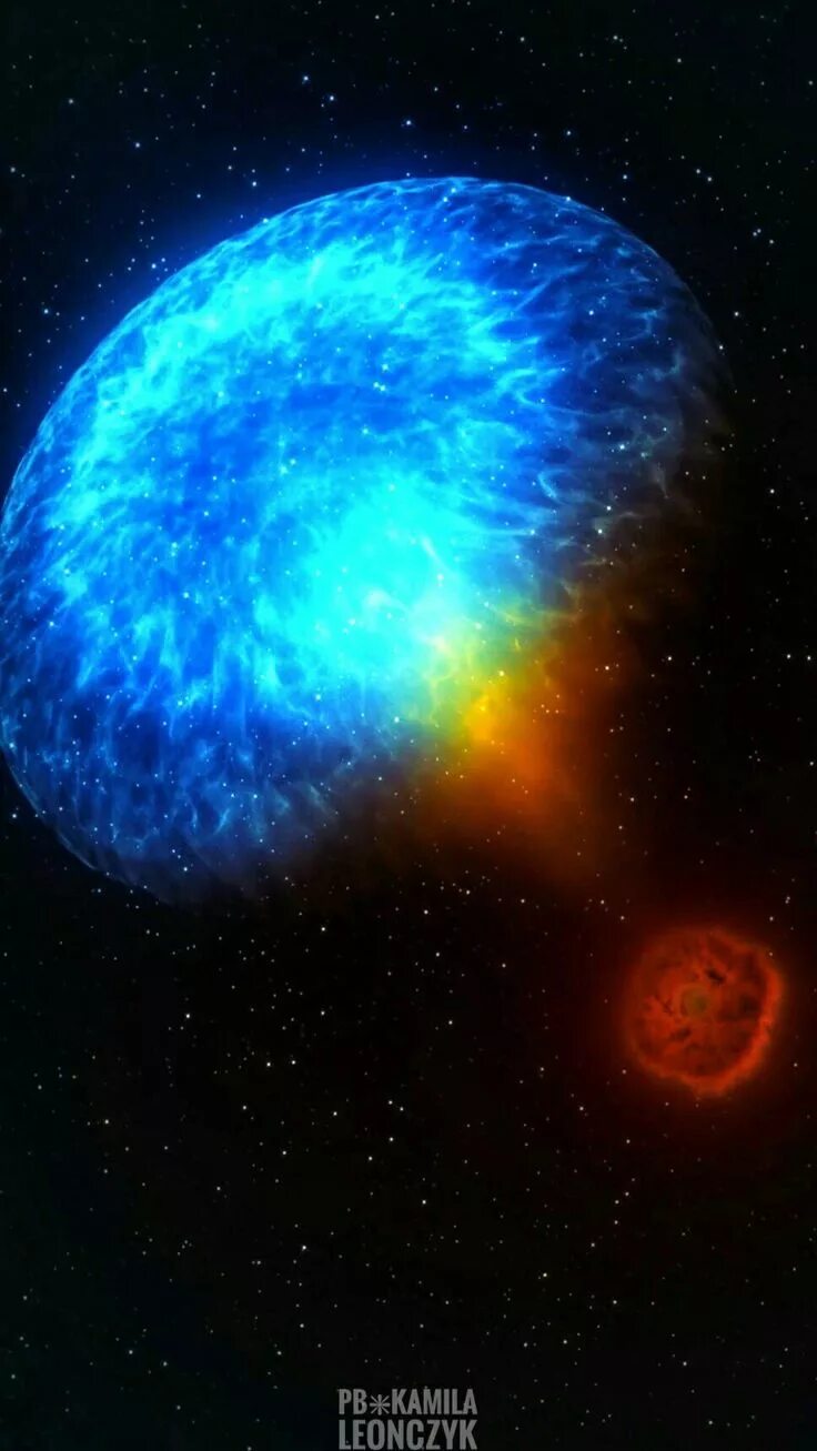 Neutron star collision