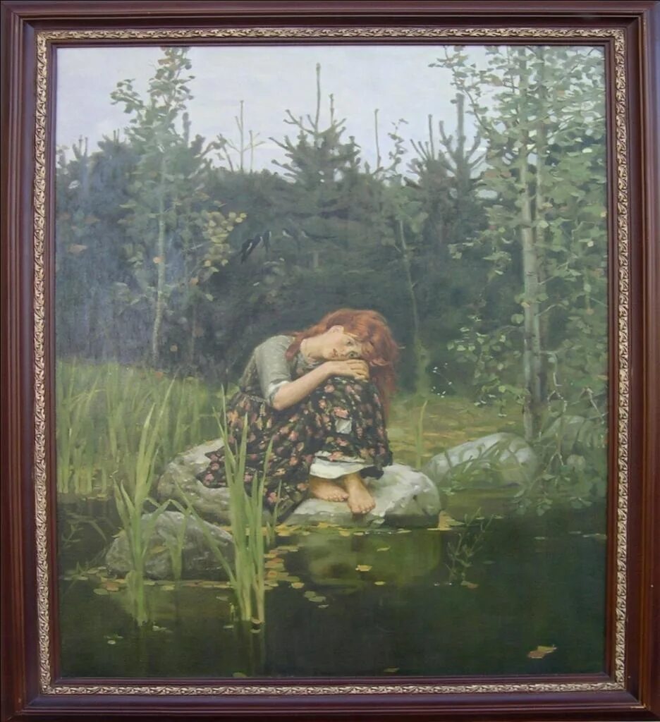 Картина аленушка. Васнецов Виктор Михайлович алёнушка. Васнецов Виктор Михайлович Алешушка. Виктор Михайлович Васнецов карнины Аленушка». Васнецов сестрица Аленушка.