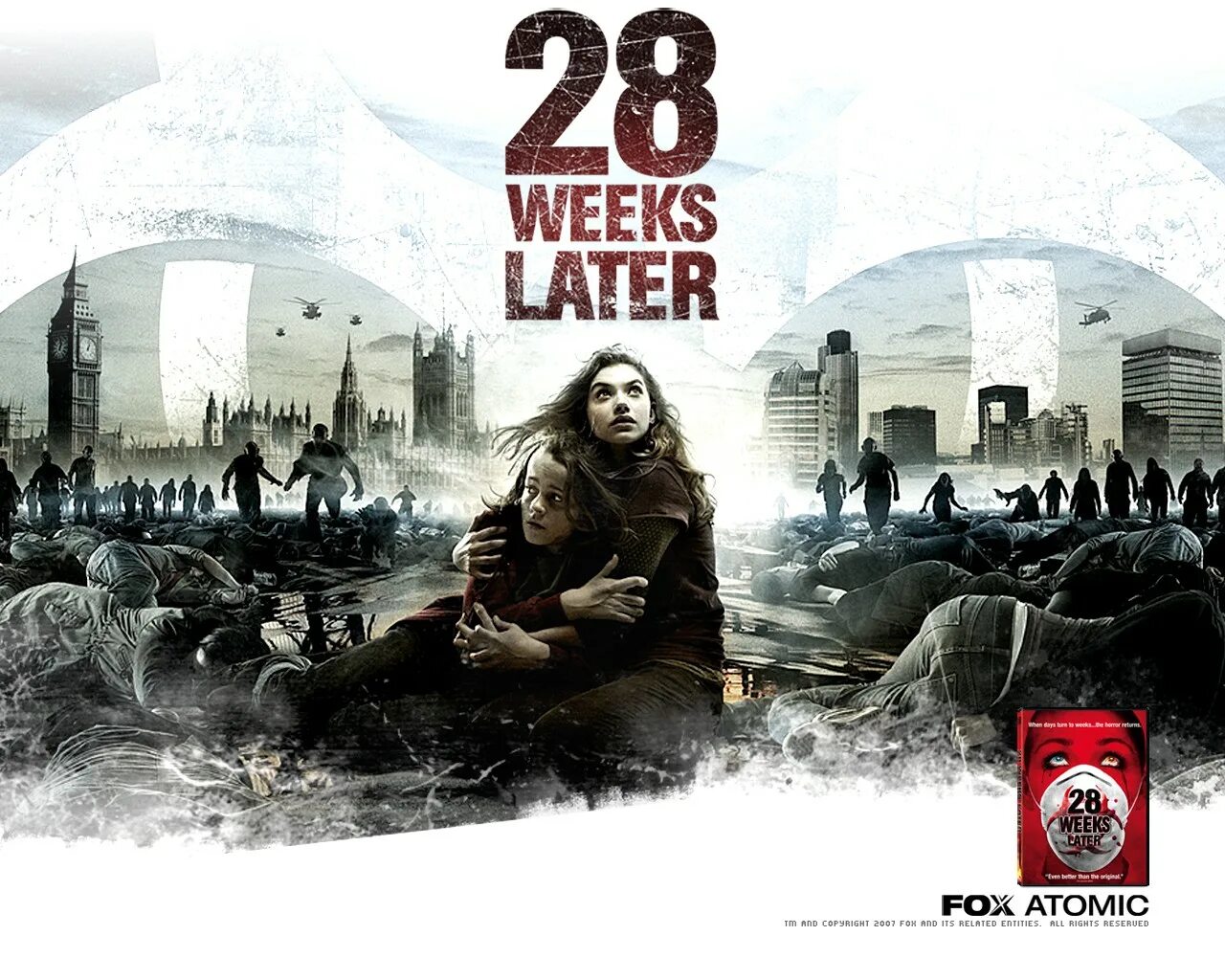 28 Недель спустя 2007 Постер. 28 weeks