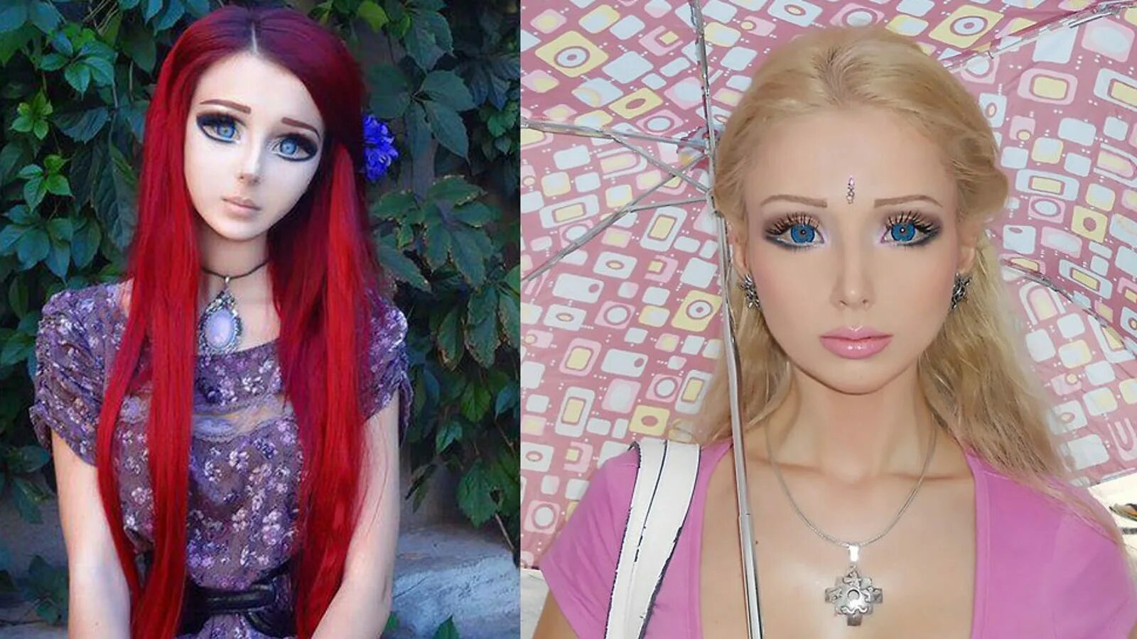 Девушка сделала из девушек куклы
