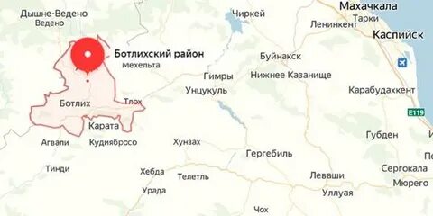Расстояние буйнакск