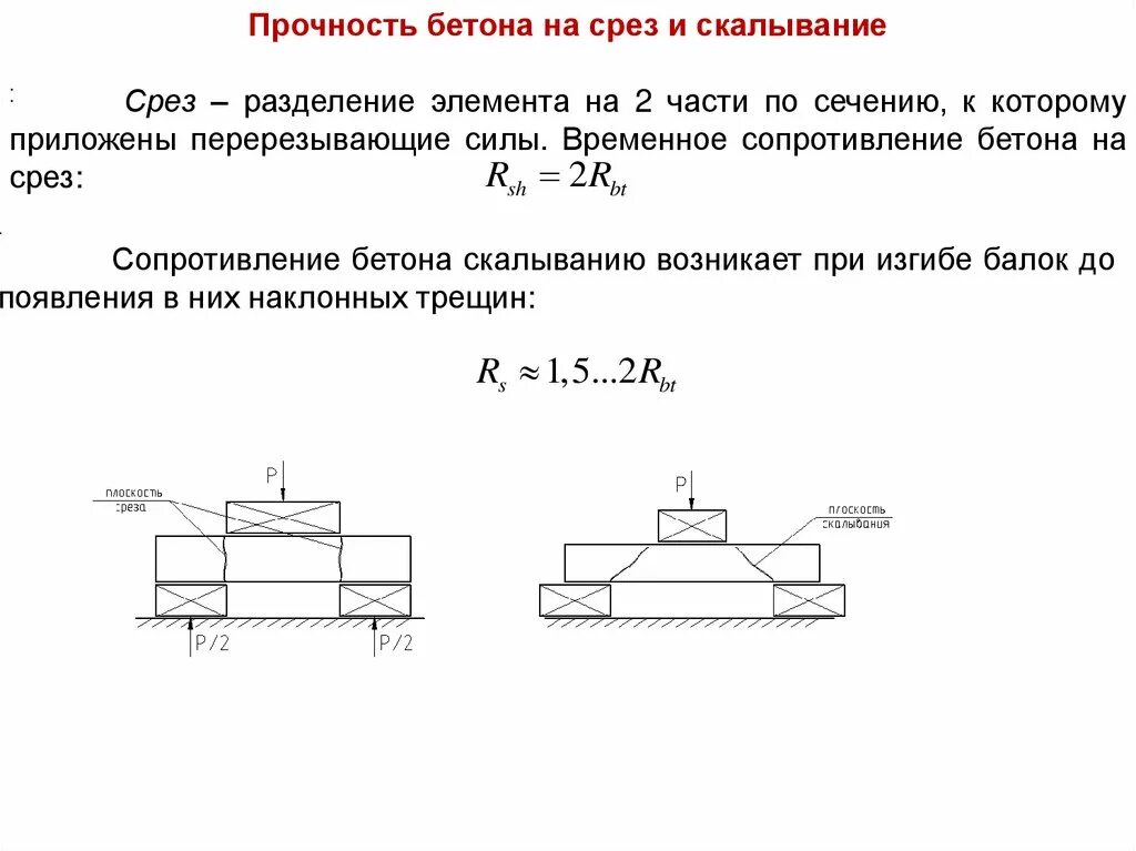 Условие прочности заклепочного соединения на смятие …. Условие прочности для фланцевой муфты. Расчет клепаных соединений на смятие. Нагрузка на срез шпонки. Расчет бетона на срез.