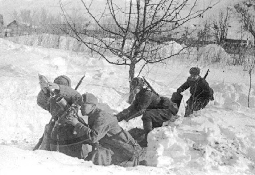 Февраль вов. Бои вов 1944. корсунь-шевченковская наступательная операция. миномётчики вов зима.