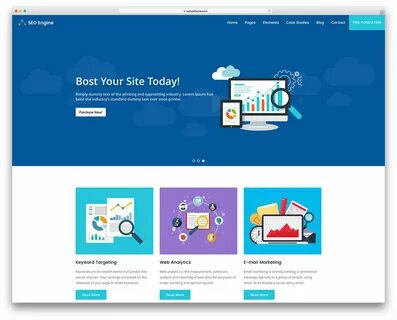 Шаблон seo сайта