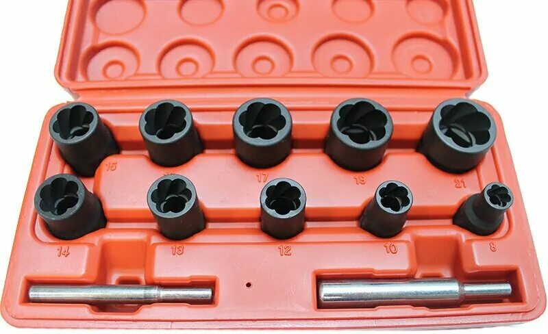 набор головок для поврежденных болтов и гаек 16 пр. эврика (шт. Jtc132110 головка для поврежденных болтов и гаек 3/8 10мм jtc /1 jtc, шт. Jtc 1545 для поврежденных. торцовый ключ для болтов головки цилиндров 303-392 (21-167).