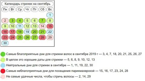 лунный календарь стрижек и окрашивания октябрь 2024