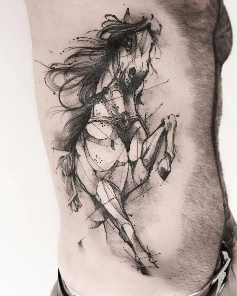 Скетч тату. Эскиз тату боку. Эскиз тату боку. Татуировки в стиле скетч. Тату чёрно белые.