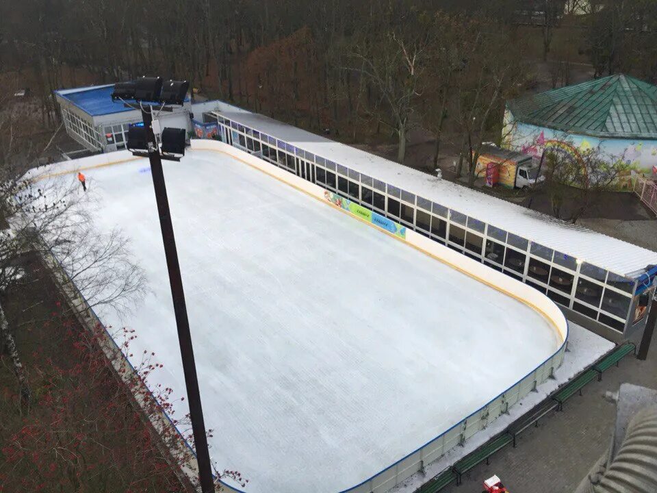 Katok, Dvorovaya ploshchadka, skating rink, Россия, Москва, Центральный админист