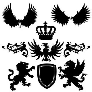 Герб с орлом и короной