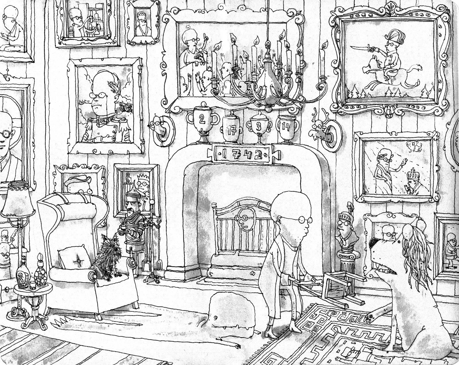 Иллюстратор раскрасить. Раскраски от иллюстраторов. Annie stegg gerard раскраска moonlit vale. Иллюстратор раскраска. Современная книжная графика.