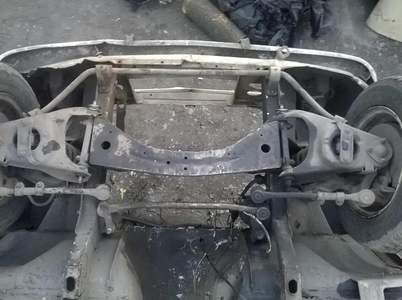 Как выглядит балка на машине Замена Балки на Многорычажку Volkswagen Jetta VI, 1,6 л, 2013 года эвакуация D