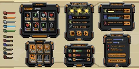 Create UI Architecture on Unity for Pixel Art Games