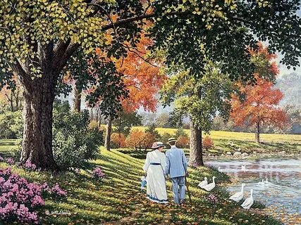 Пейзаж прогулка