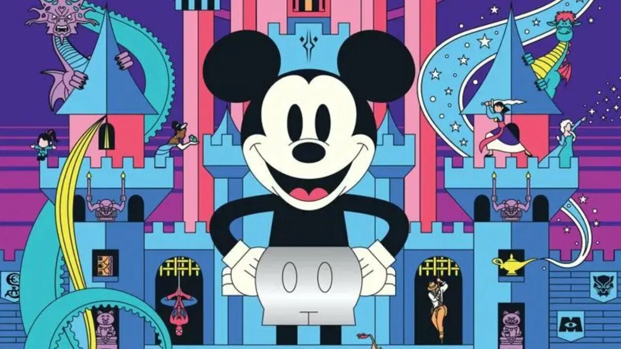 D23 expo 2025. Дисней 100 лет. disney 23 expo. сцены из мультфильмов. disney анонсы.