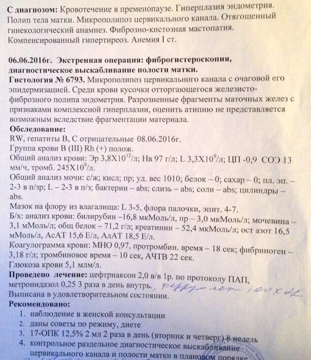 Заключение гистероскопии полипа. Протокол диагностического выскабливания полости матки. Выписка после гистероскопии. Выскабливание полости матки протокол операции. Лечение после выскабливания эндометрия