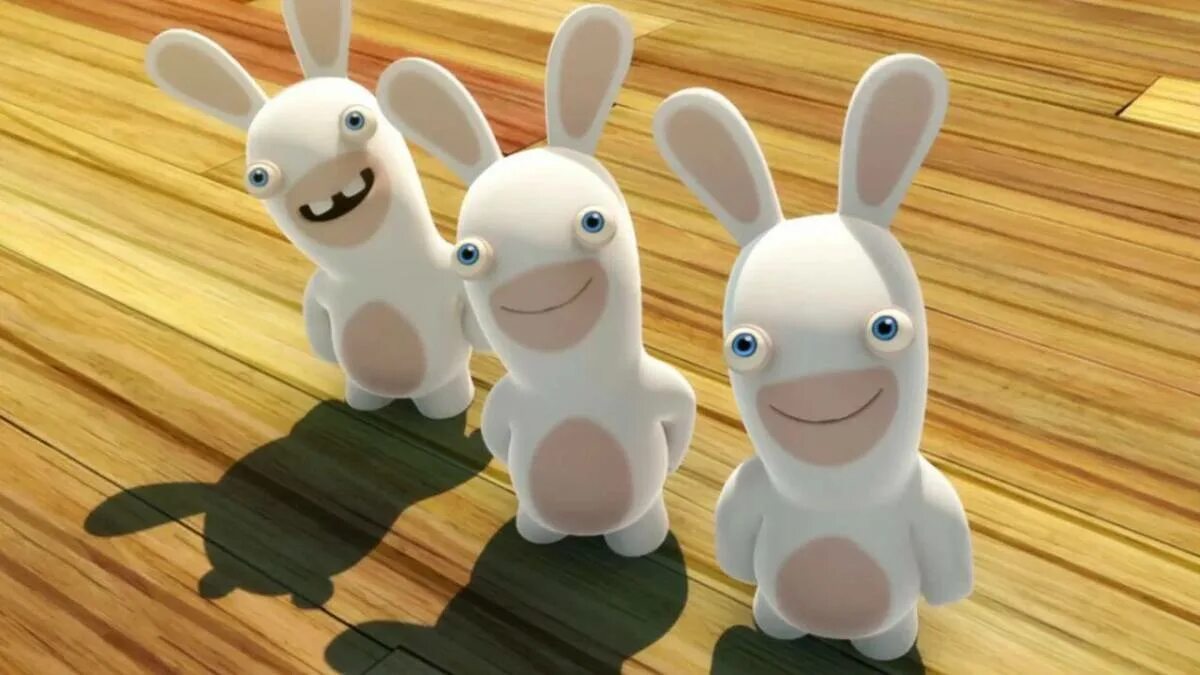 Фотки игры зайчик. Rabbids кролики. Rabbids Invasion 2x2.