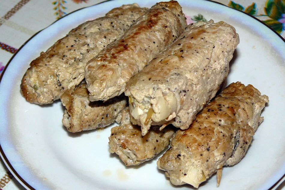 Пальчики из свинины фото Мясные пальчики или крученики Cooking, Recipes, Food