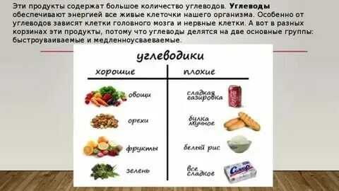 Почему люди употребляющие много углеводов прибавляют
