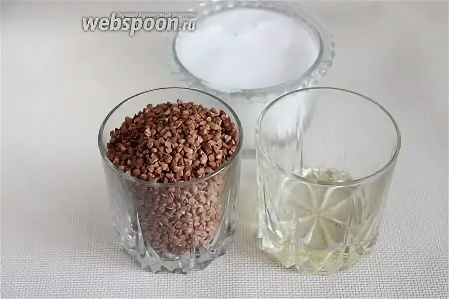 Гречка на воде в микроволновке