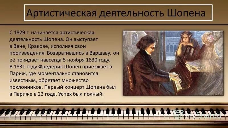 Шопен примеры произведений. Шопен 1829. Могучее царство Шопена композитор. Артистическая деятельность Шопена. Могучее царство Шопена презентация.