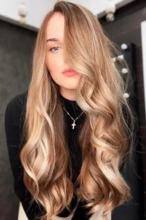 Коричнево белые волосы
