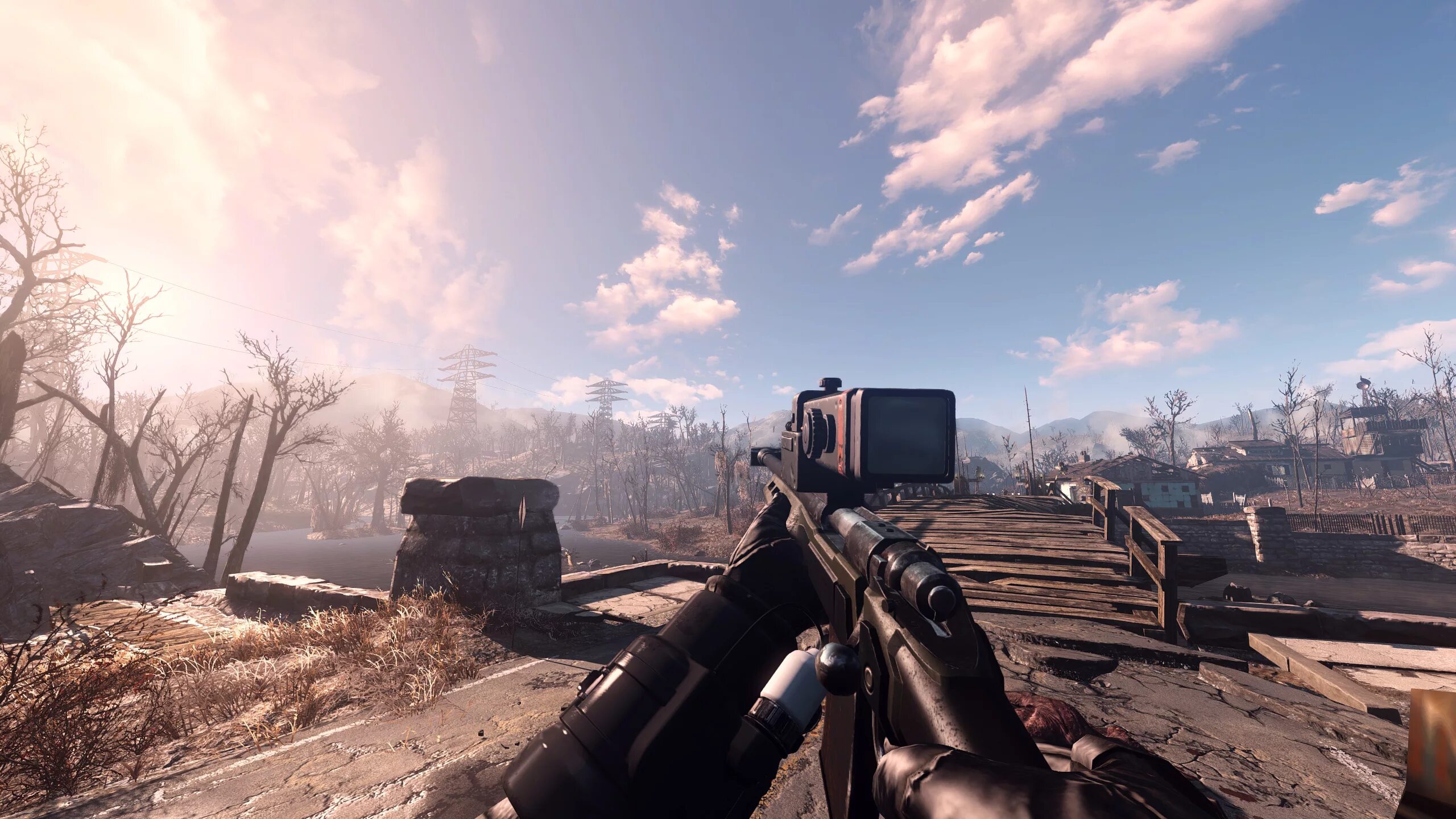 Фоллаут 4 криолятор. Fallout 4 прицел mod. fallout 4 прицел разведчика. fallout 4 scopes mod. прицел фоллаут 4.
