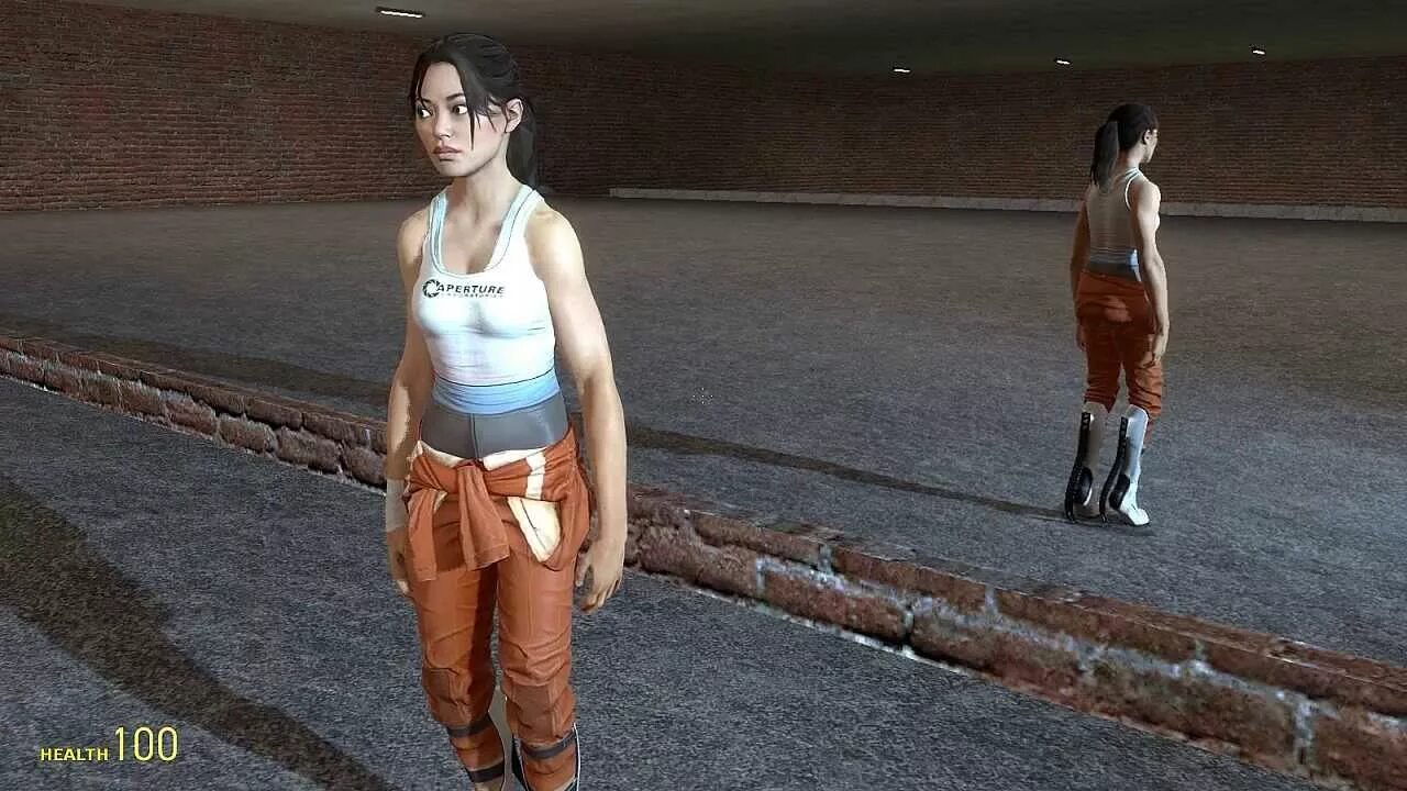 Мод на гаррис мод портал 2. Челл модель. челл в гмод. portal 2 chell model mod. portal 2 chell 3d model.