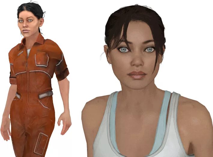 Челл Джонсон. Half-Life Челл. Алекс half Life. Portal 2 Chell. Alyx star new