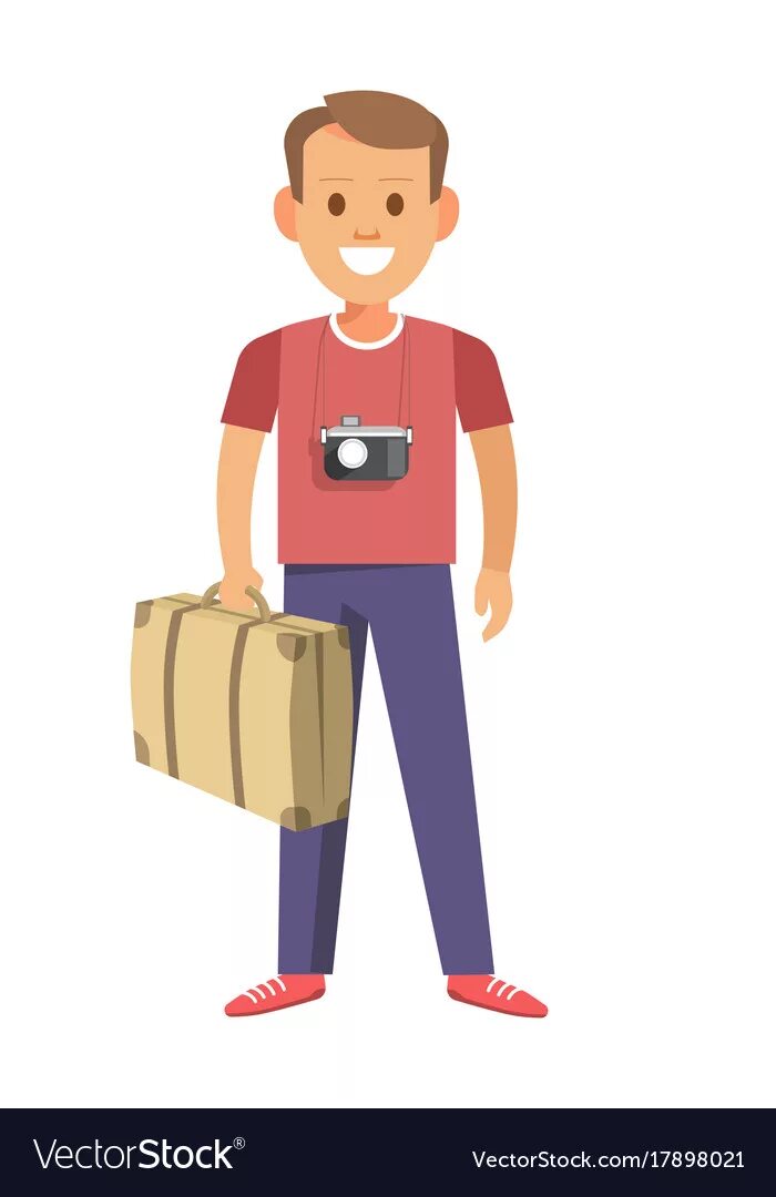 2 character the suitcase load